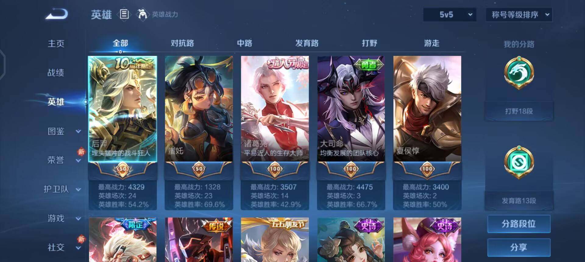 WZQM3395236王者荣耀账号详情图10