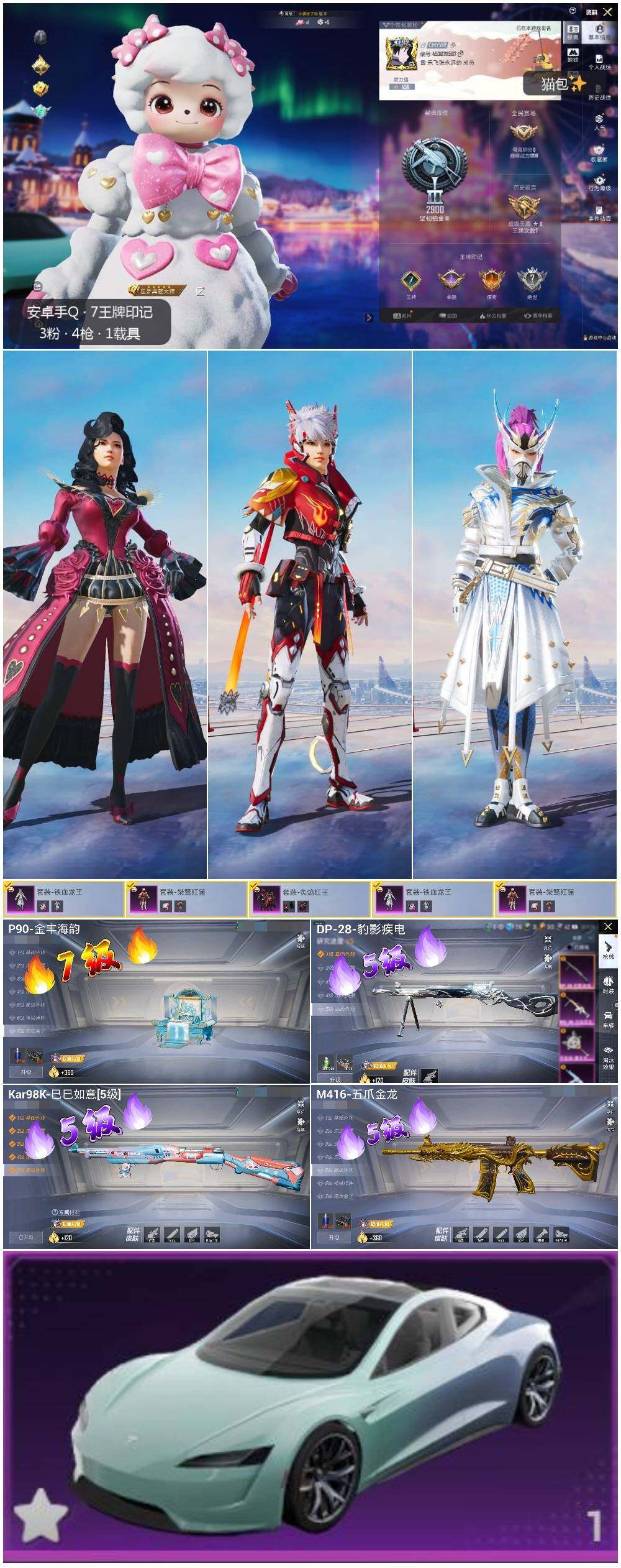 HPCMW3418461和平精英账号详情图2 HPCMW3418461和平精英账号详情图2