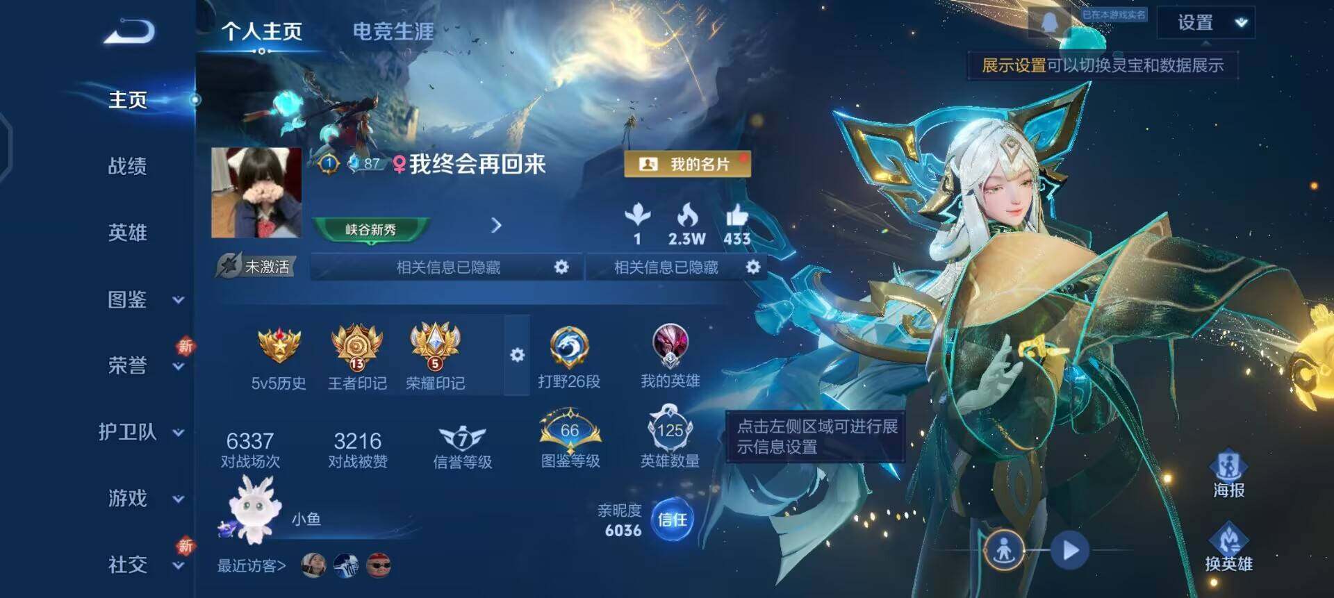 WZQM3395233王者荣耀账号详情图5