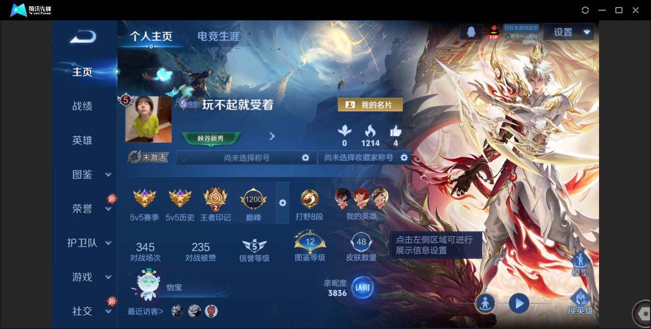 WZCMW3406291王者荣耀账号详情图2