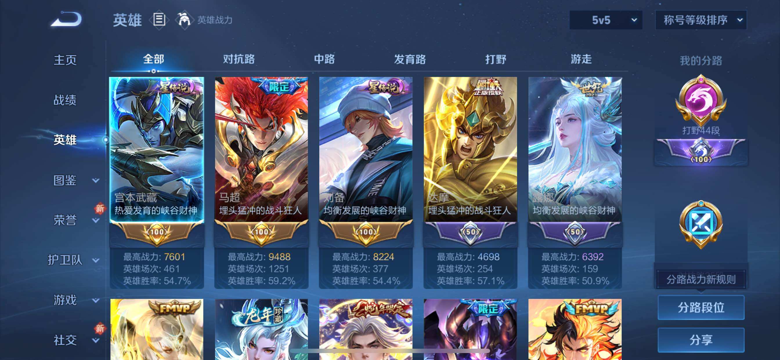 WZCMY3396615王者荣耀账号详情图3