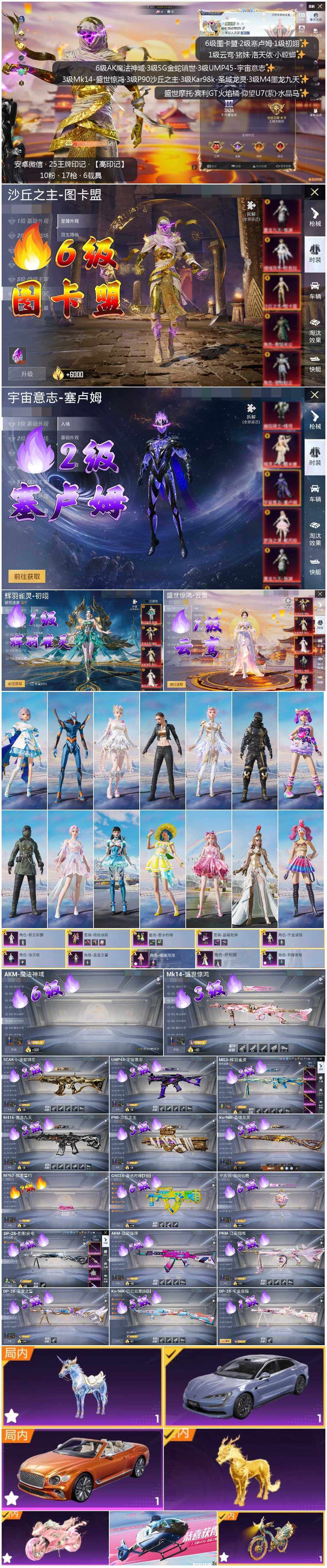 HPCMW3418492和平精英账号详情图2 HPCMW3418492和平精英账号详情图2