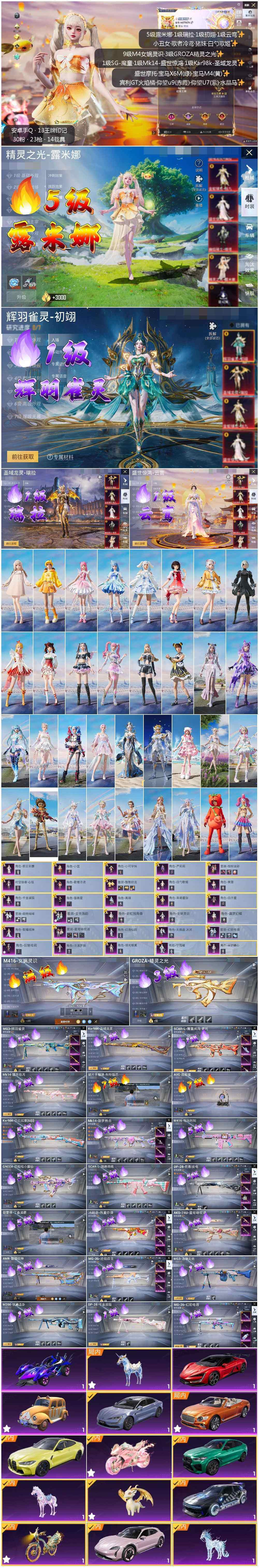 HPCMW3418491和平精英账号详情图2 HPCMW3418491和平精英账号详情图2