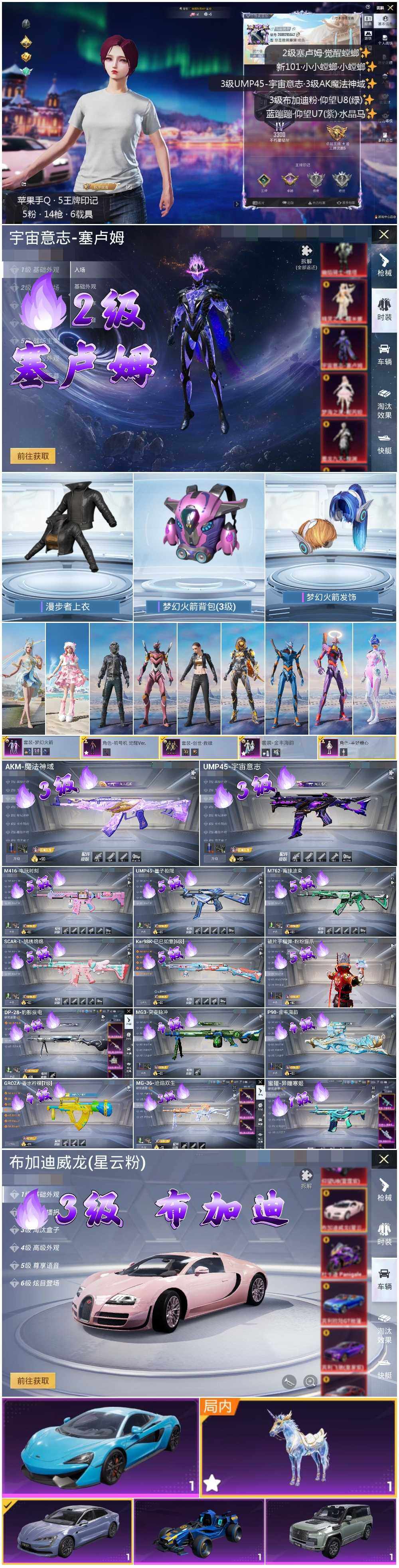 HPLX3406356和平精英账号详情图2 HPLX3406356和平精英账号详情图2