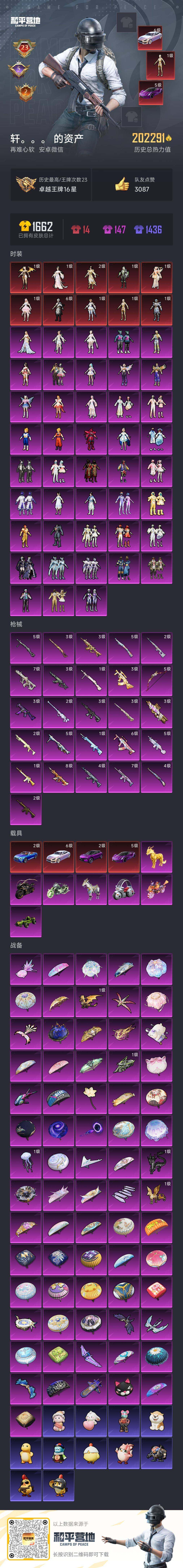 HPLE3404574和平精英账号详情图7 HPLE3404574和平精英账号详情图7