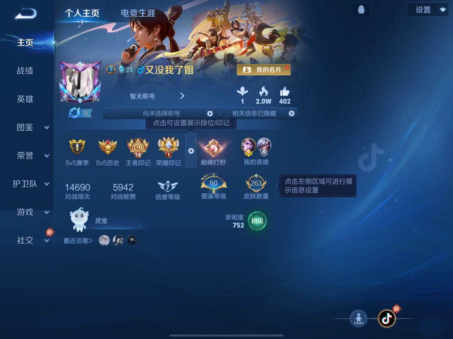 WZLX3396154王者荣耀账号详情图2