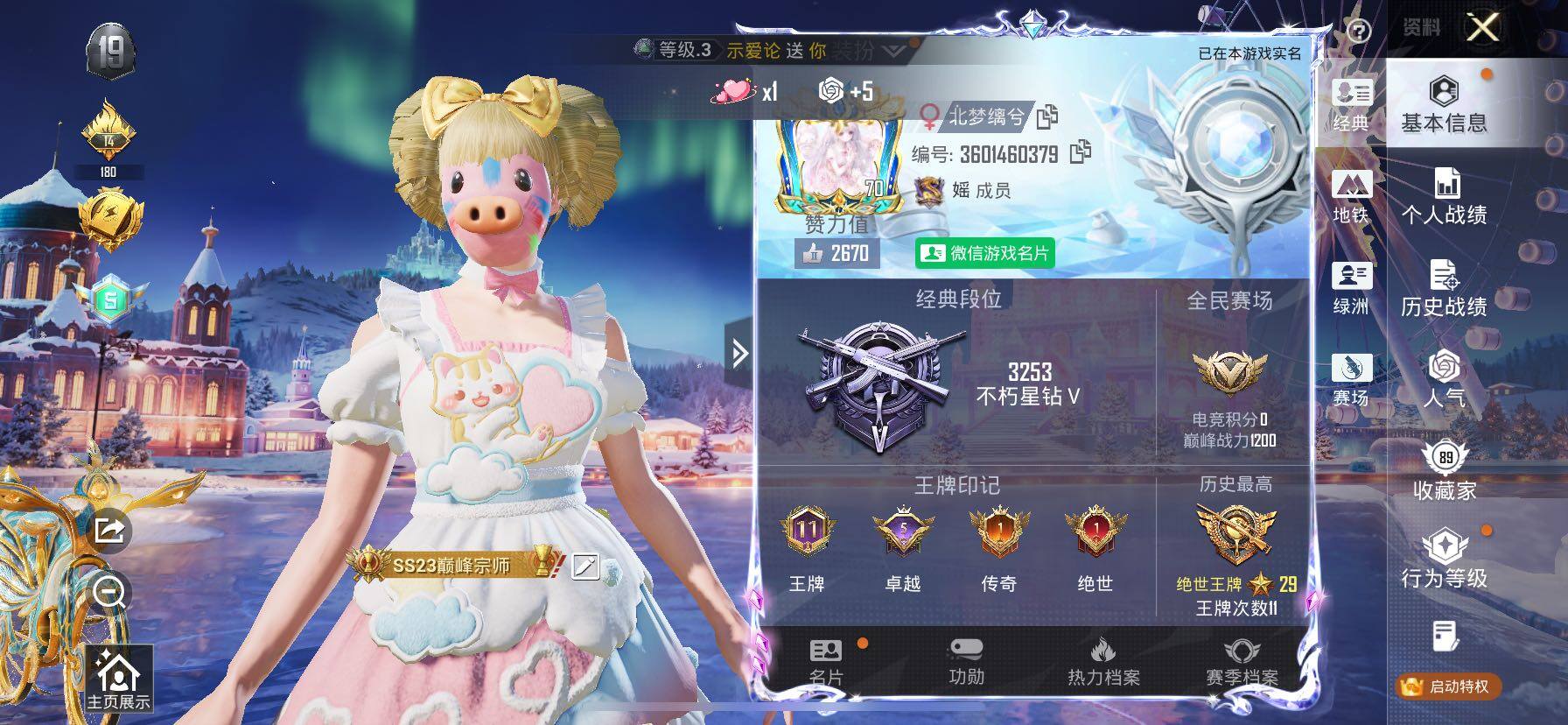 HPCMW454413和平精英账号详情图2