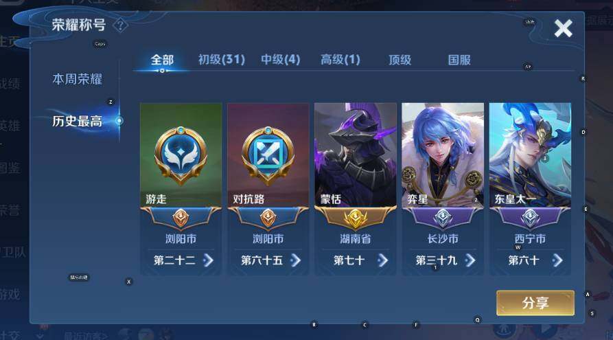 WZCMW3396213王者荣耀账号详情图9