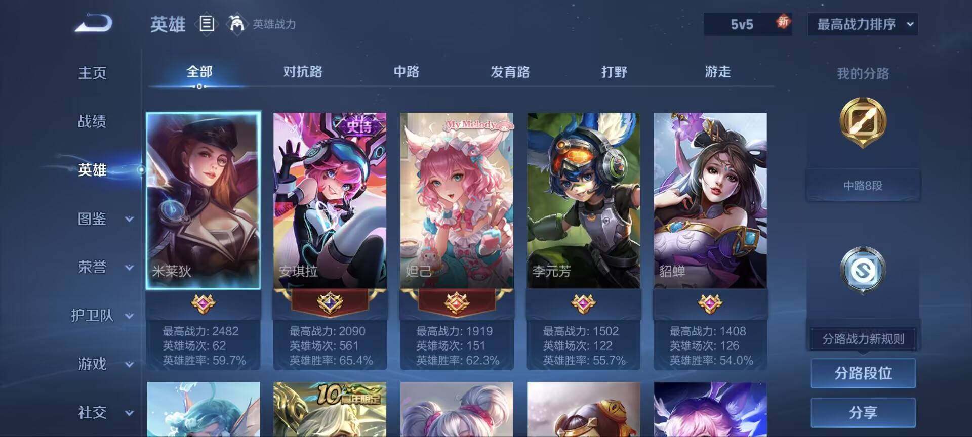 WZCMW3406898王者荣耀账号详情图5