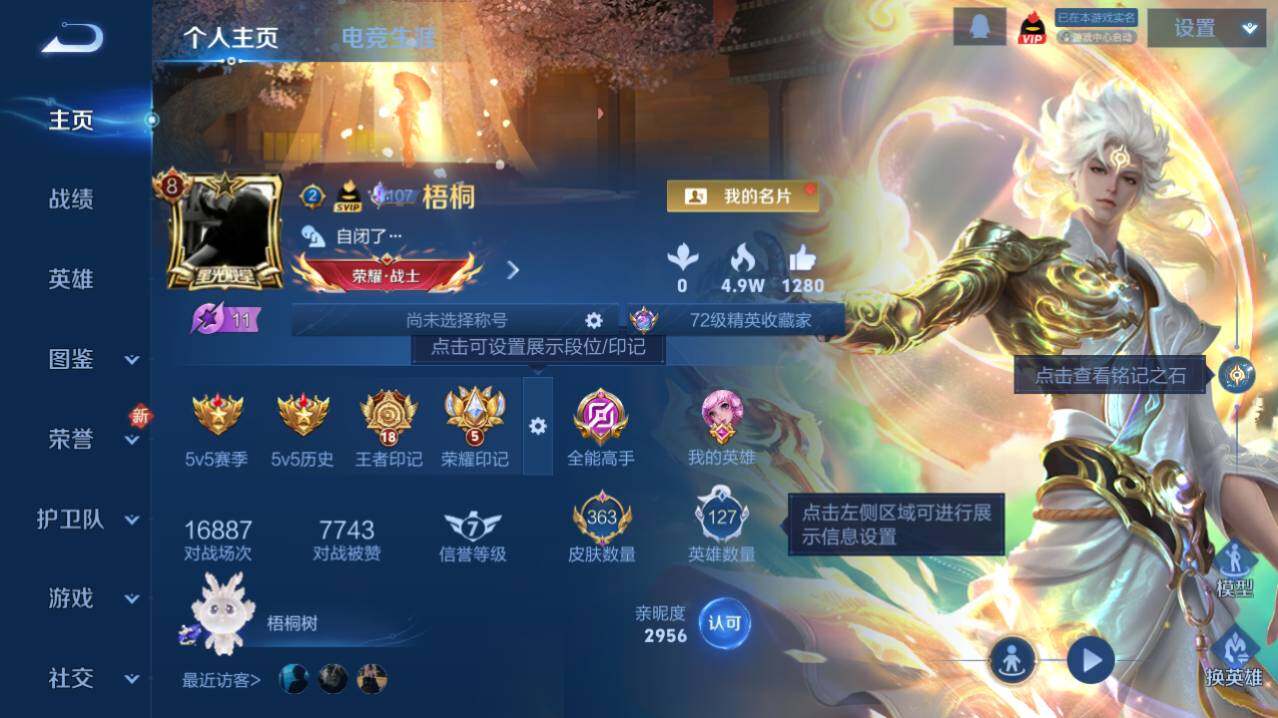 WZ0349613王者荣耀账号详情图4