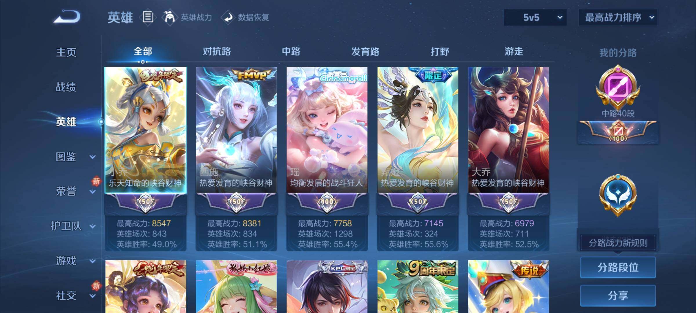 WZCMY3407612王者荣耀账号详情图3