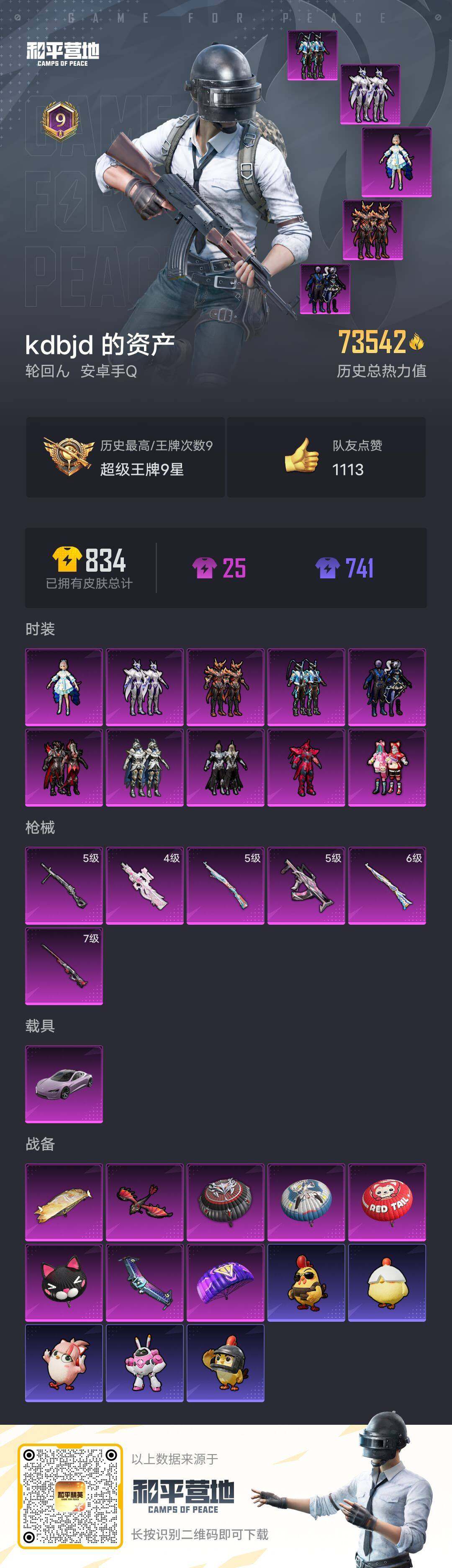 WZQM3397285王者荣耀账号详情图23