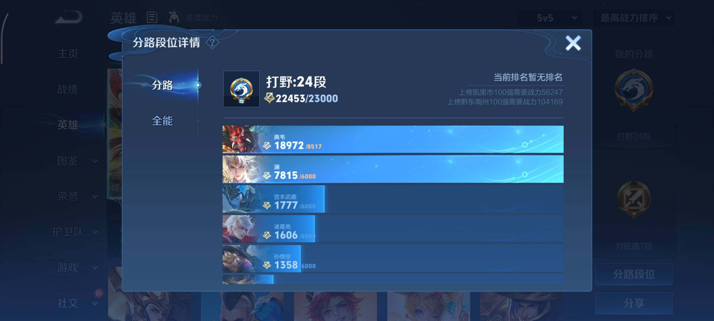 WZCMY3402345王者荣耀账号详情图4