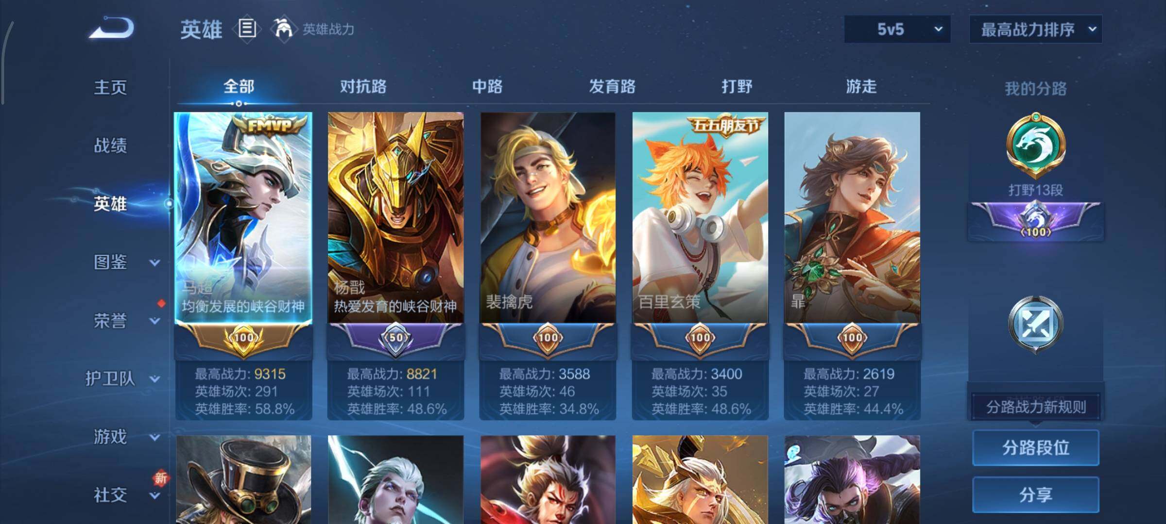 WZCMY3402350王者荣耀账号详情图3