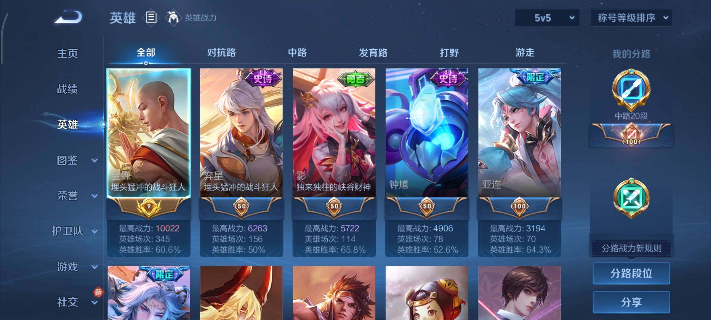 WZCMY3406447王者荣耀账号详情图3