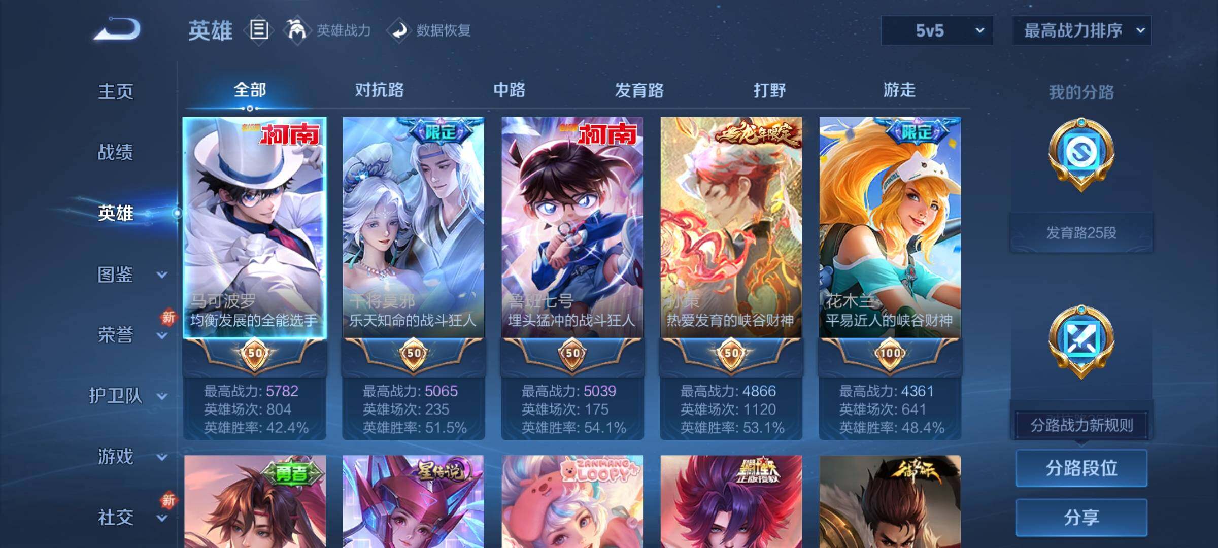 WZCMY3409535王者荣耀账号详情图3