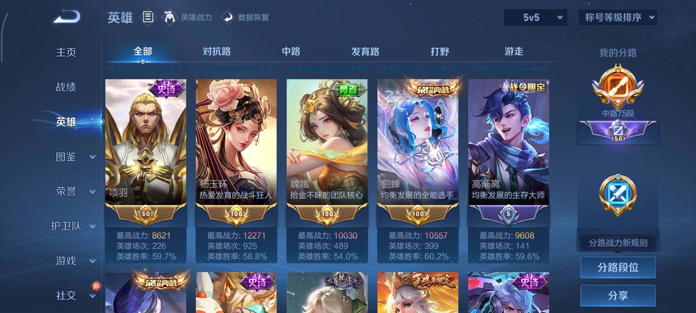 WZCMY3406469王者荣耀账号详情图4