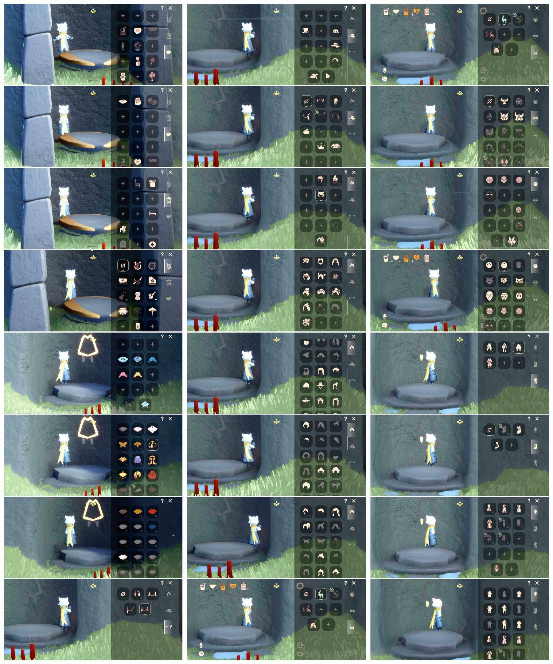 光遇账号安卓官服HY1196     安官  【毕业图】晨岛 【毕业季】九色鹿 【蜡烛】56 【爱心】4 【稀有礼包】小王子围巾，大橘大利，青衫落拓礼包 【毕业物品】九色鹿飞天斗篷，九色鹿丝带裤，九色鹿丸子头 【热