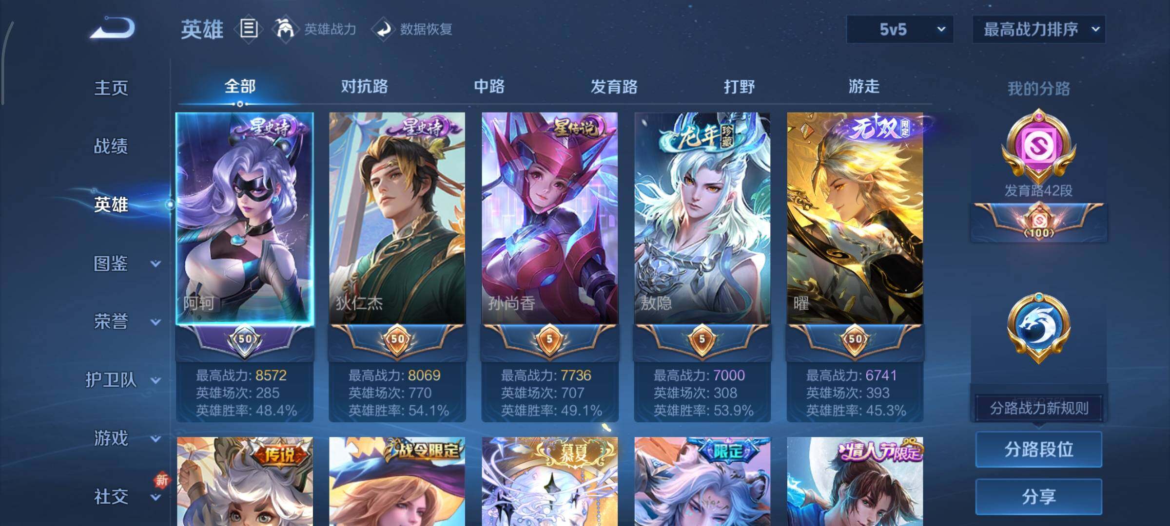 WZCMY3402362王者荣耀账号详情图3