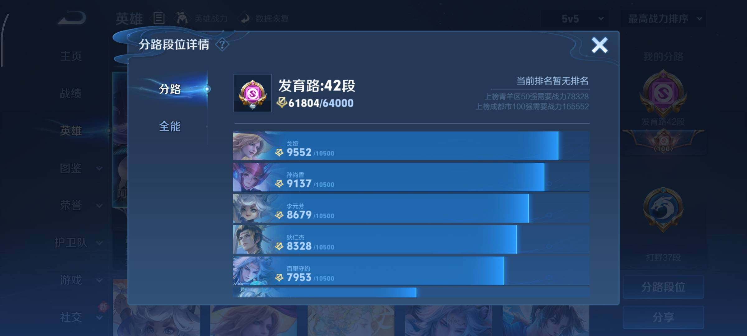 WZCMY3402362王者荣耀账号详情图5