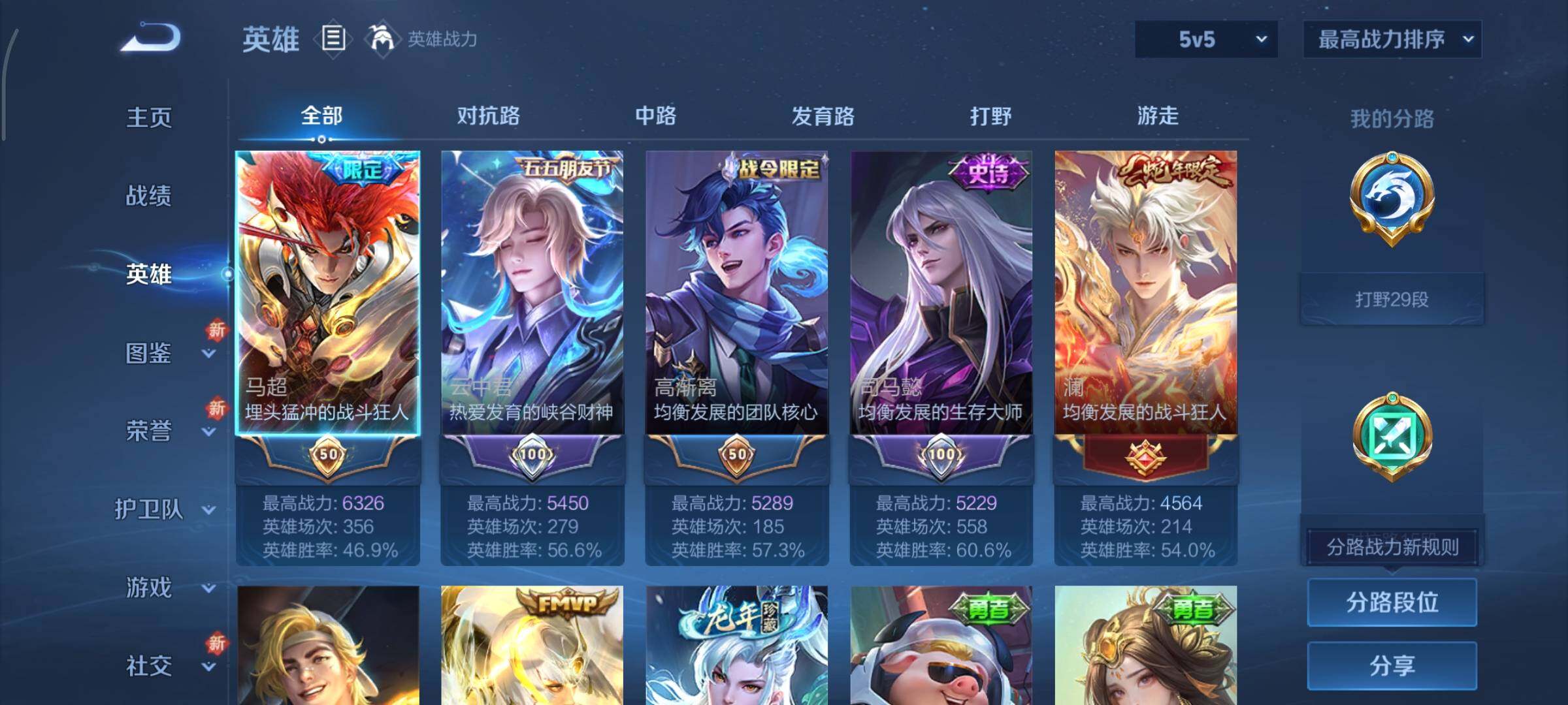 WZCMY3402370王者荣耀账号详情图3