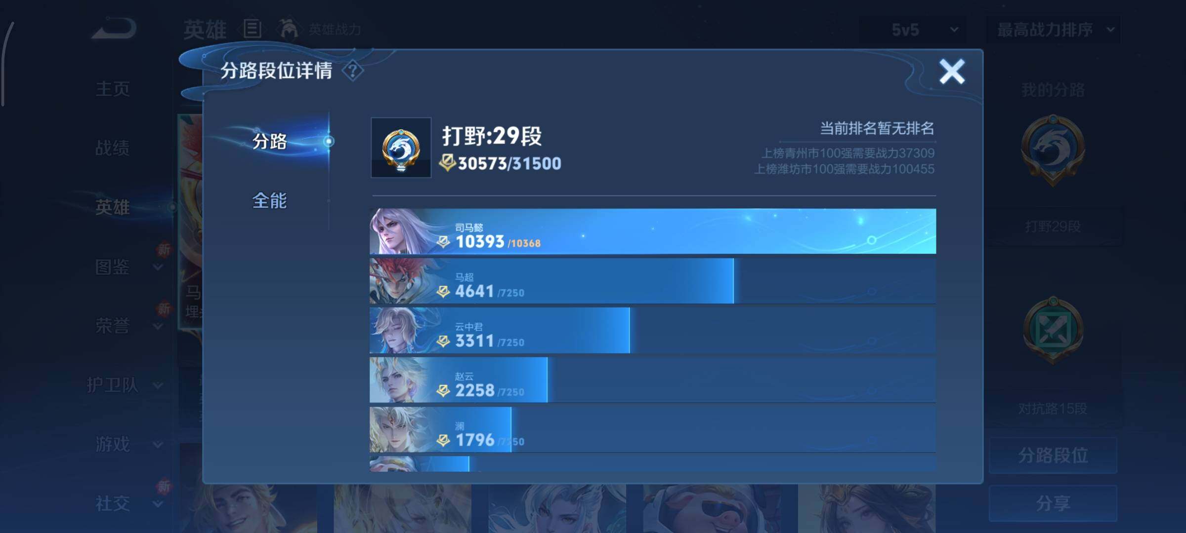 WZCMY3402370王者荣耀账号详情图4