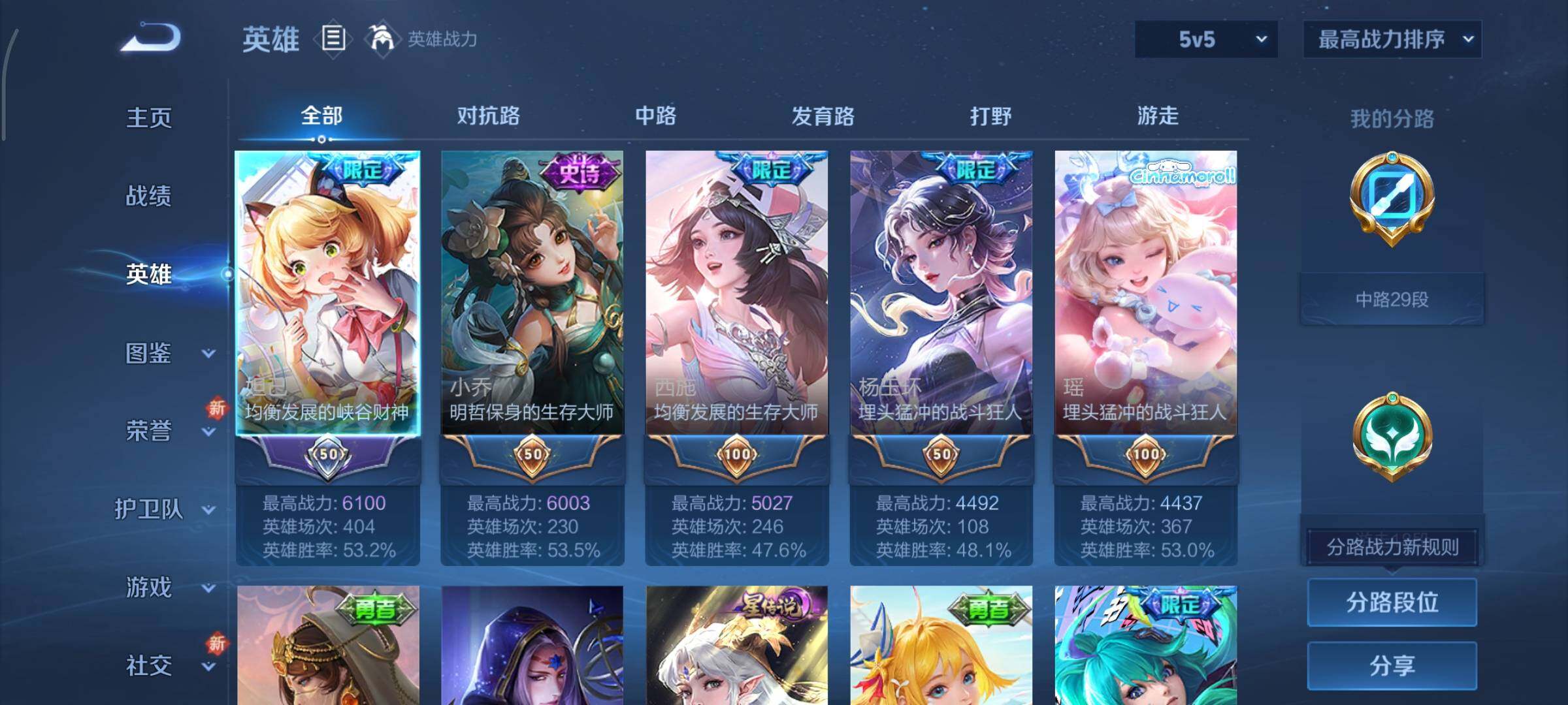 WZCMY3402372王者荣耀账号详情图3