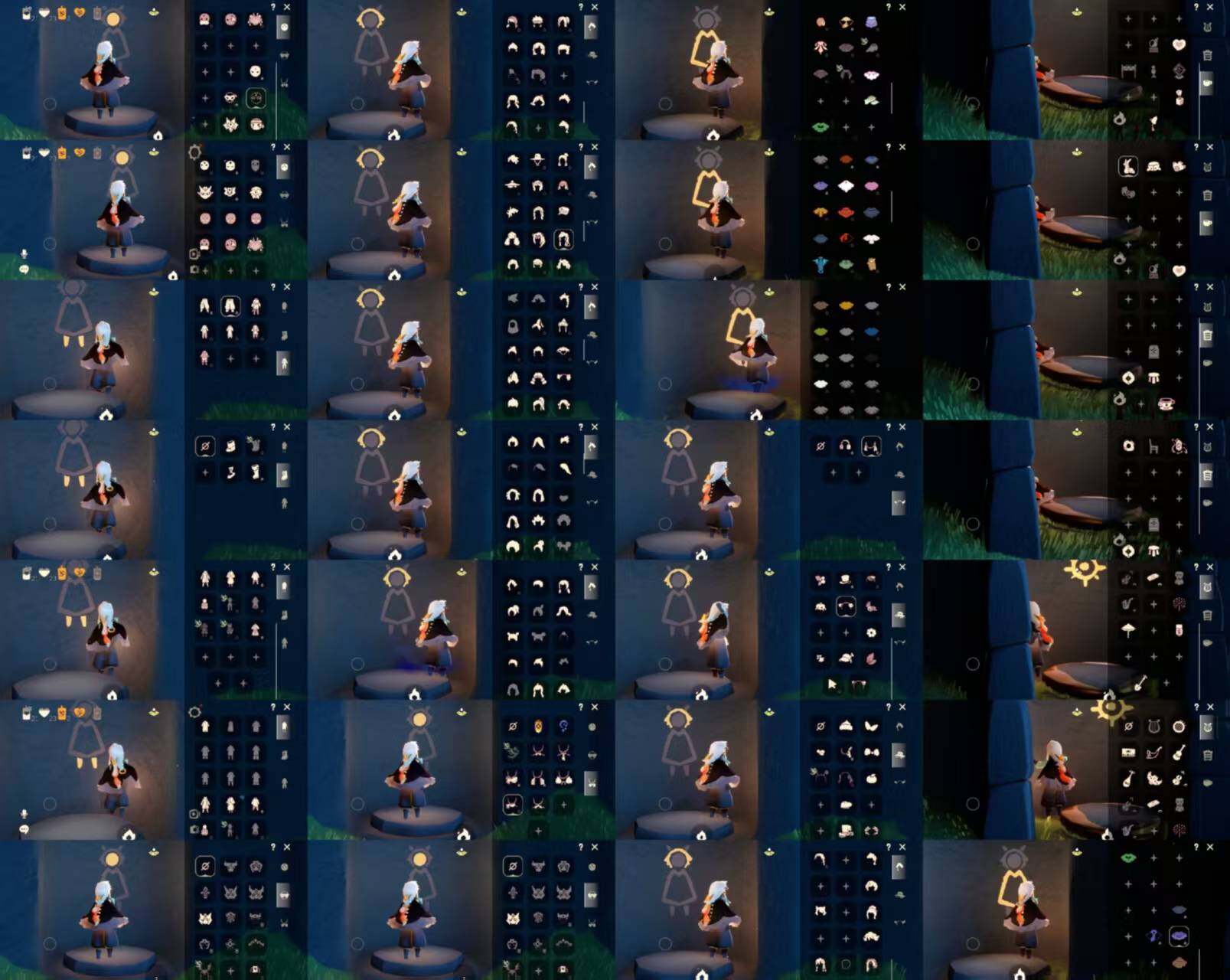 光遇账号华为渠道服HM1663 华为 【毕业图】暮土 【毕业季】追忆季 【蜡烛】23 【爱心】23 【稀有礼包】瑞气服饰，皮皮猫礼包，奔离远行发，锦标赛桂冠，狐狸背包，大橘大利，粽子发饰 【毕业物品】肩带，追忆之书，