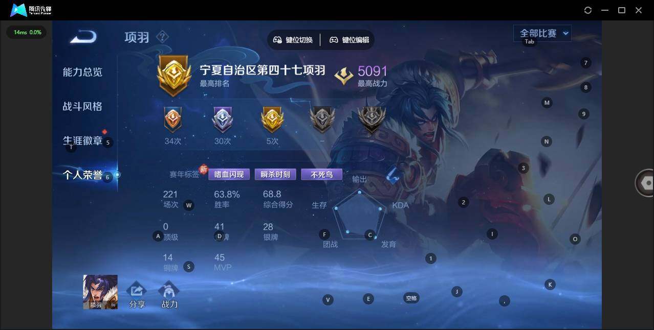 WZCMW3398813王者荣耀账号详情图4