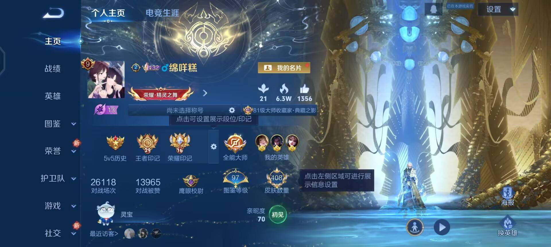 WZQM3398842王者荣耀账号详情图13 WZQM3398842王者荣耀账号详情图13