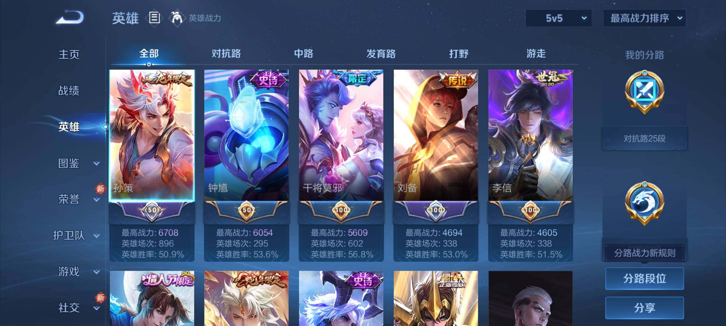 WZCMY3402408王者荣耀账号详情图3