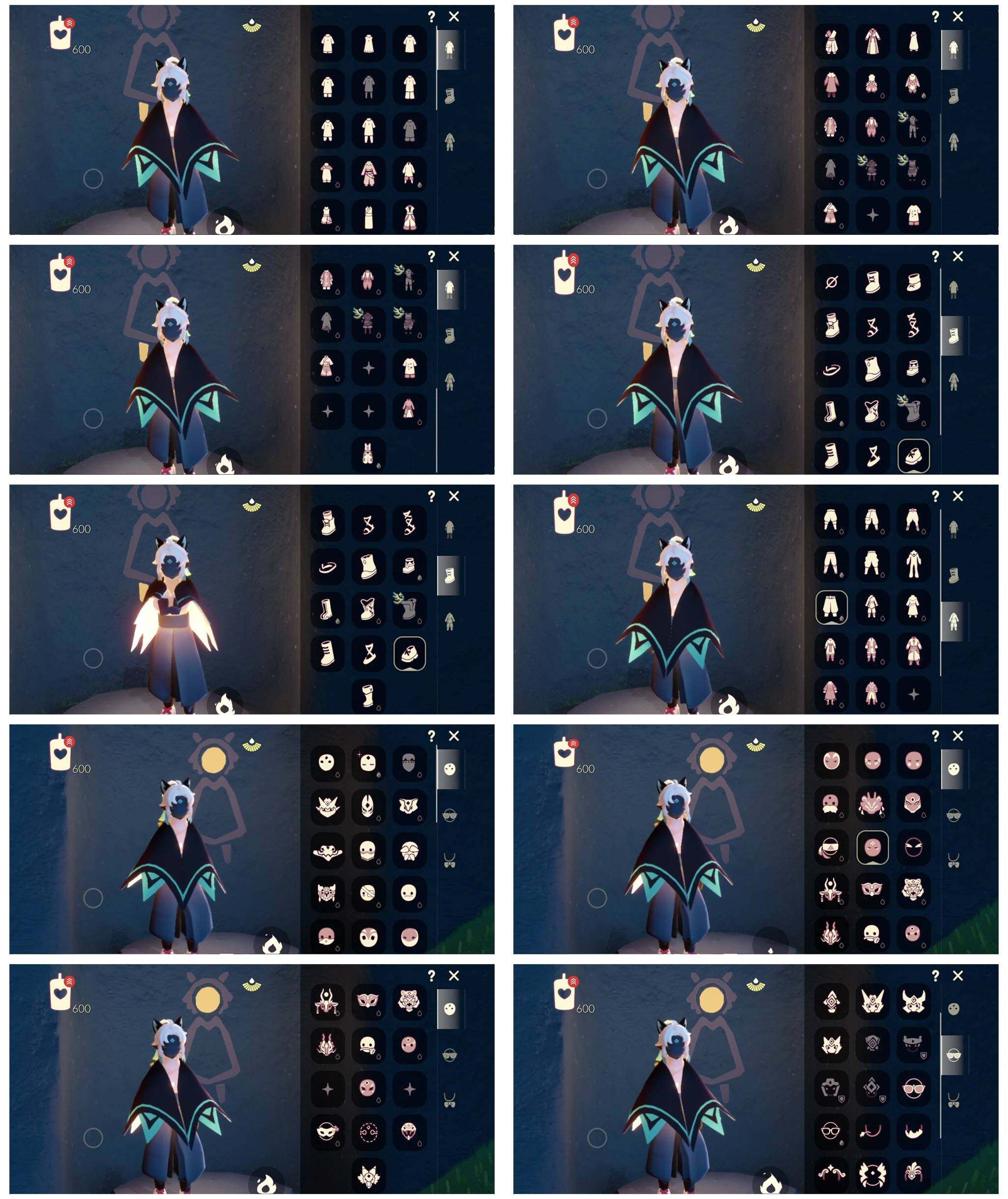 光遇账号安卓官服巫师帽盲僧眼罩悦动跑鞋猫耳套装武士裤星月头冠青衫落拓礼包"资源：蜡烛601 爱心13 红烛4 翼10
已毕业地图：雨林 霞谷 暮土
毕业季节：夜行季 归巢季 九色鹿季 姆明季 彩染季 青鸟季 半拾光