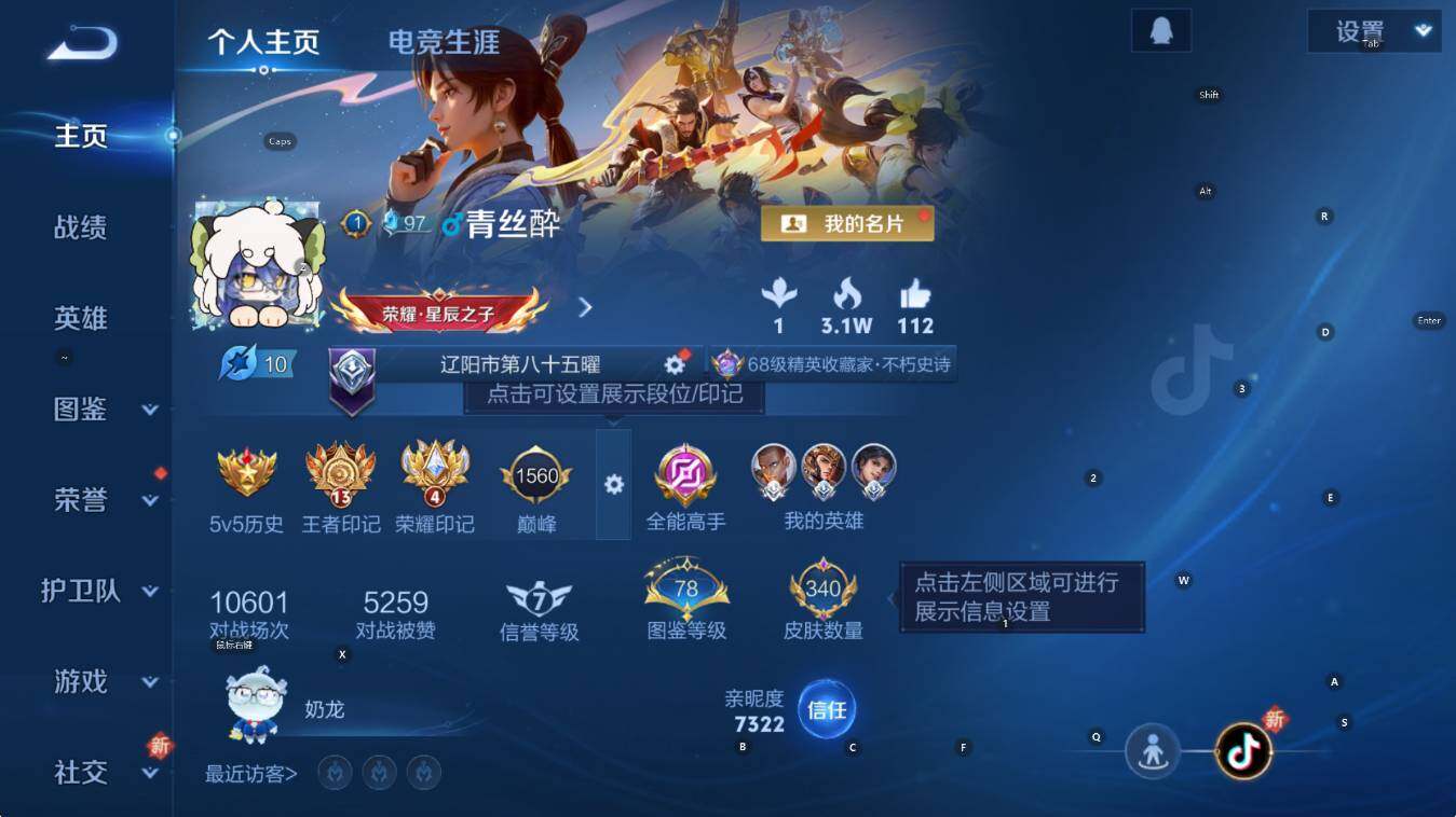 WZCMW3397909王者荣耀账号详情图9