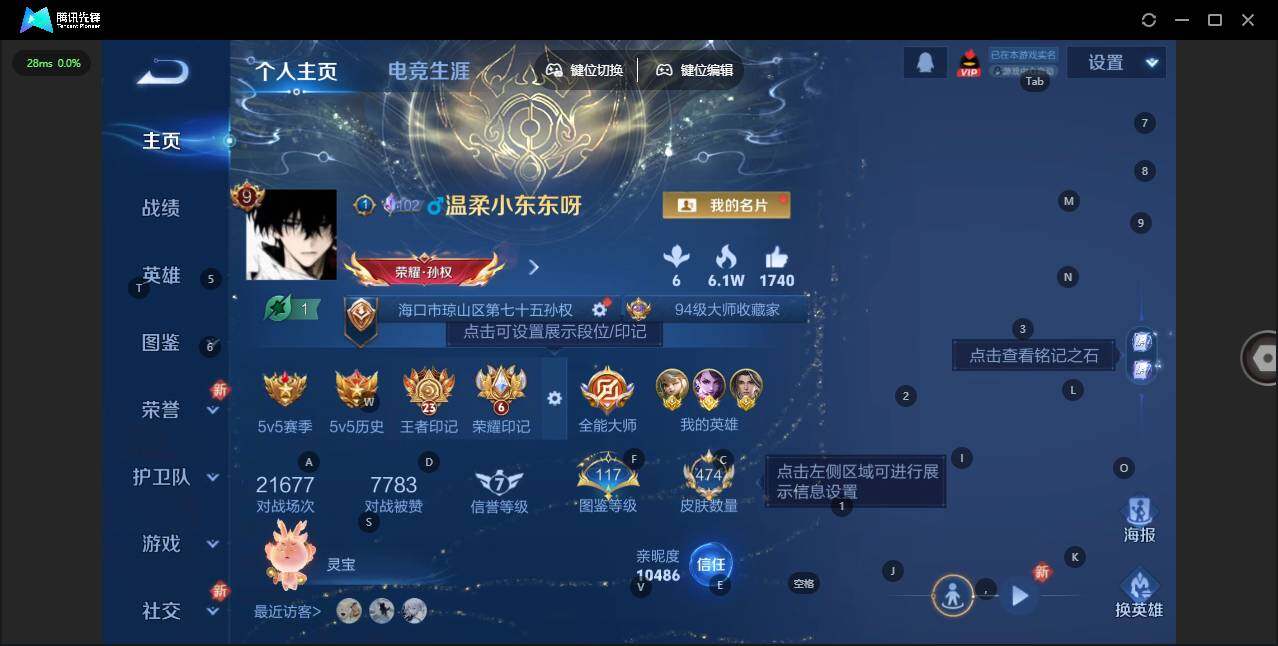 WZLX3401151王者荣耀账号详情图10