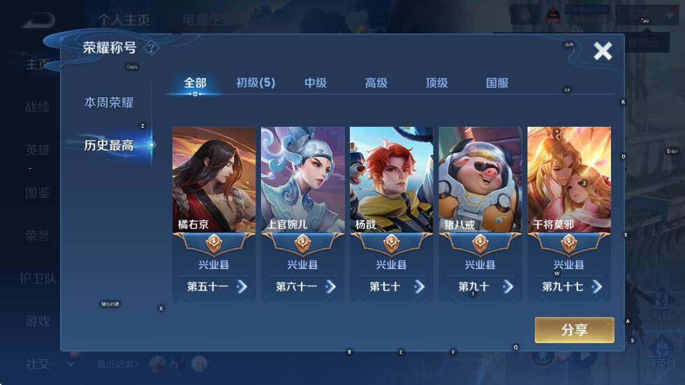 WZCMW3398025王者荣耀账号详情图7