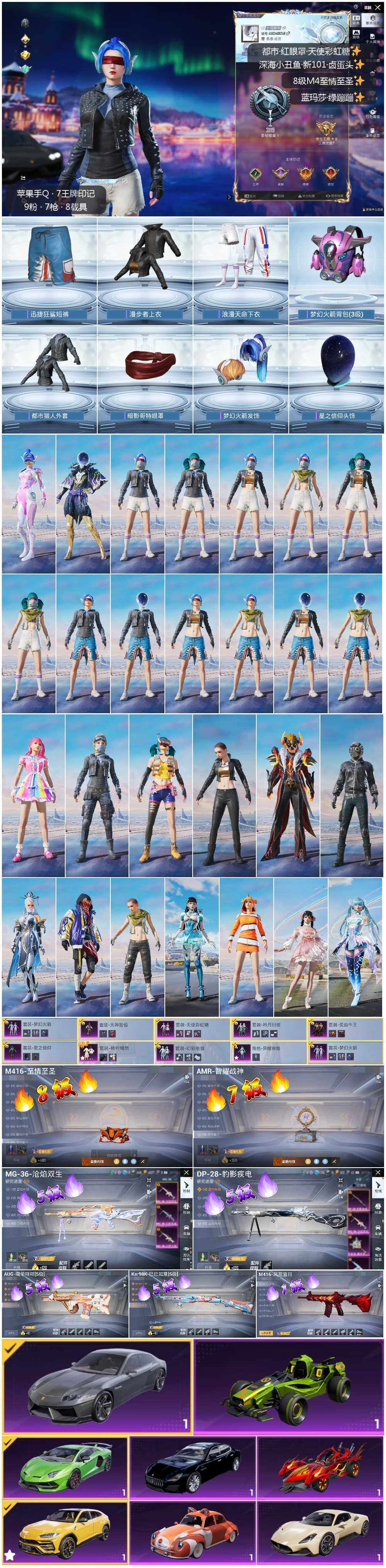 HPLX3406359和平精英账号详情图2 HPLX3406359和平精英账号详情图2