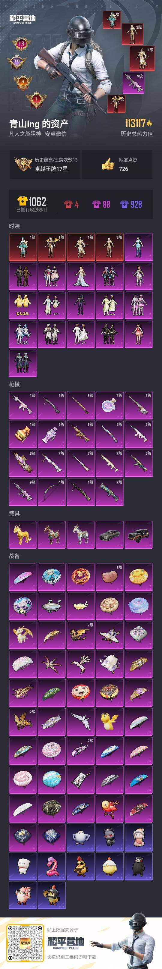 HPCMW3418515和平精英账号详情图3 HPCMW3418515和平精英账号详情图3