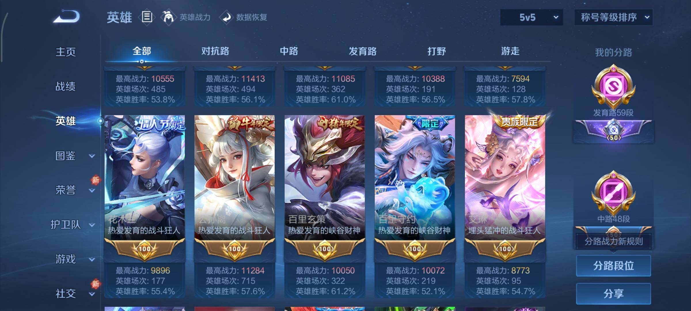 WZCMY3401273王者荣耀账号详情图4