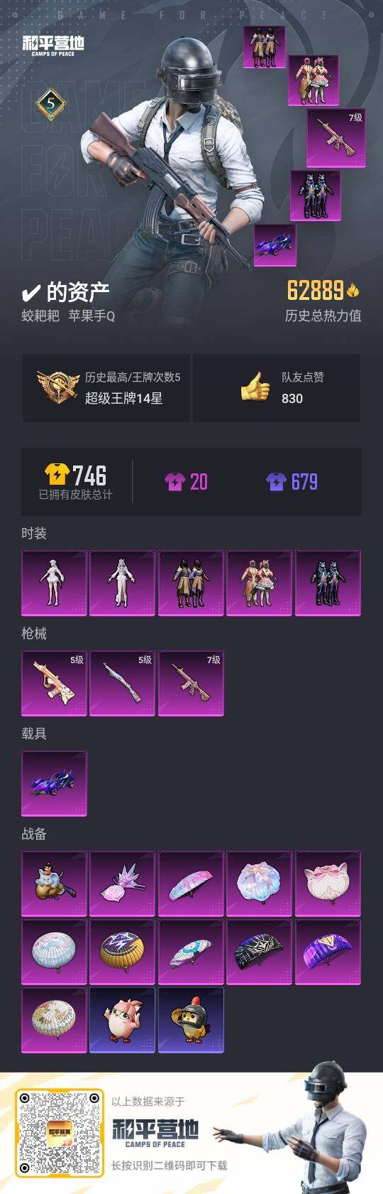 HPLX3409193和平精英账号详情图3 HPLX3409193和平精英账号详情图3