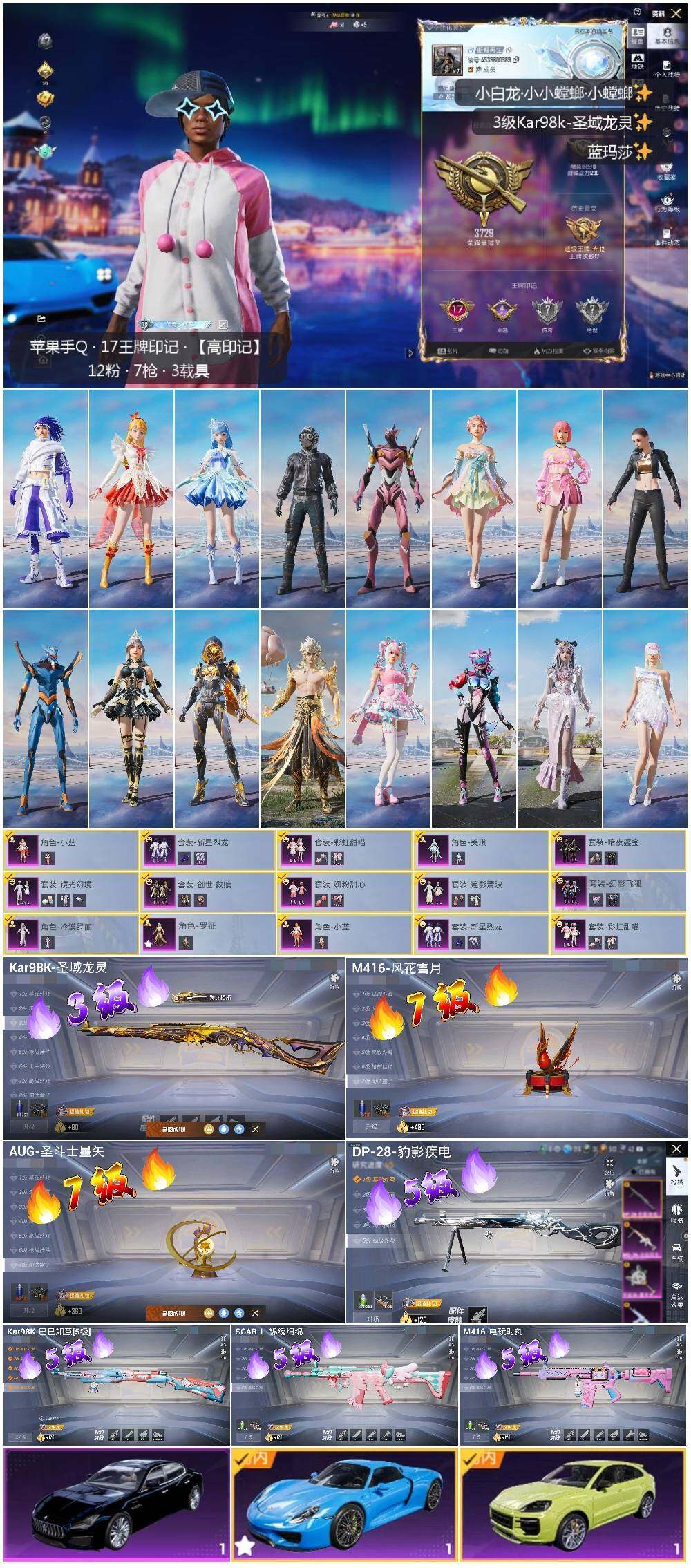 HPCMW3418526和平精英账号详情图2 HPCMW3418526和平精英账号详情图2