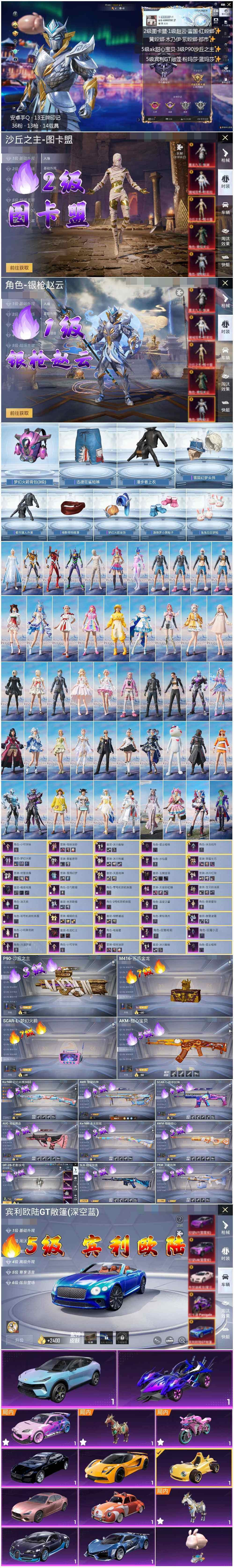 HPLX3409198和平精英账号详情图2 HPLX3409198和平精英账号详情图2