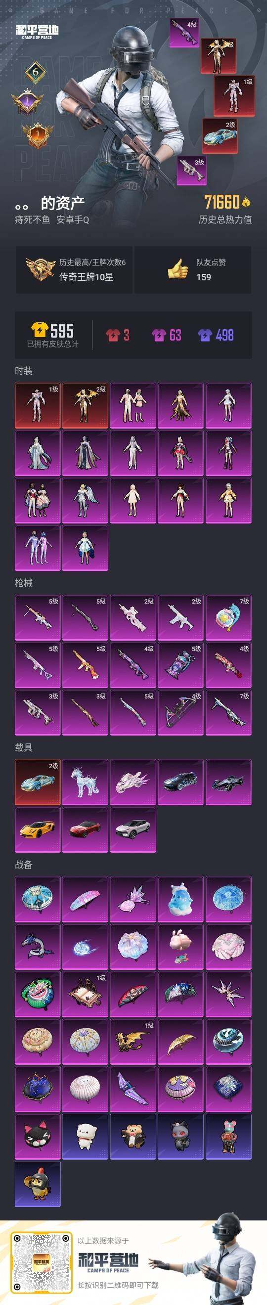 HPLX3413080和平精英账号详情图3 HPLX3413080和平精英账号详情图3