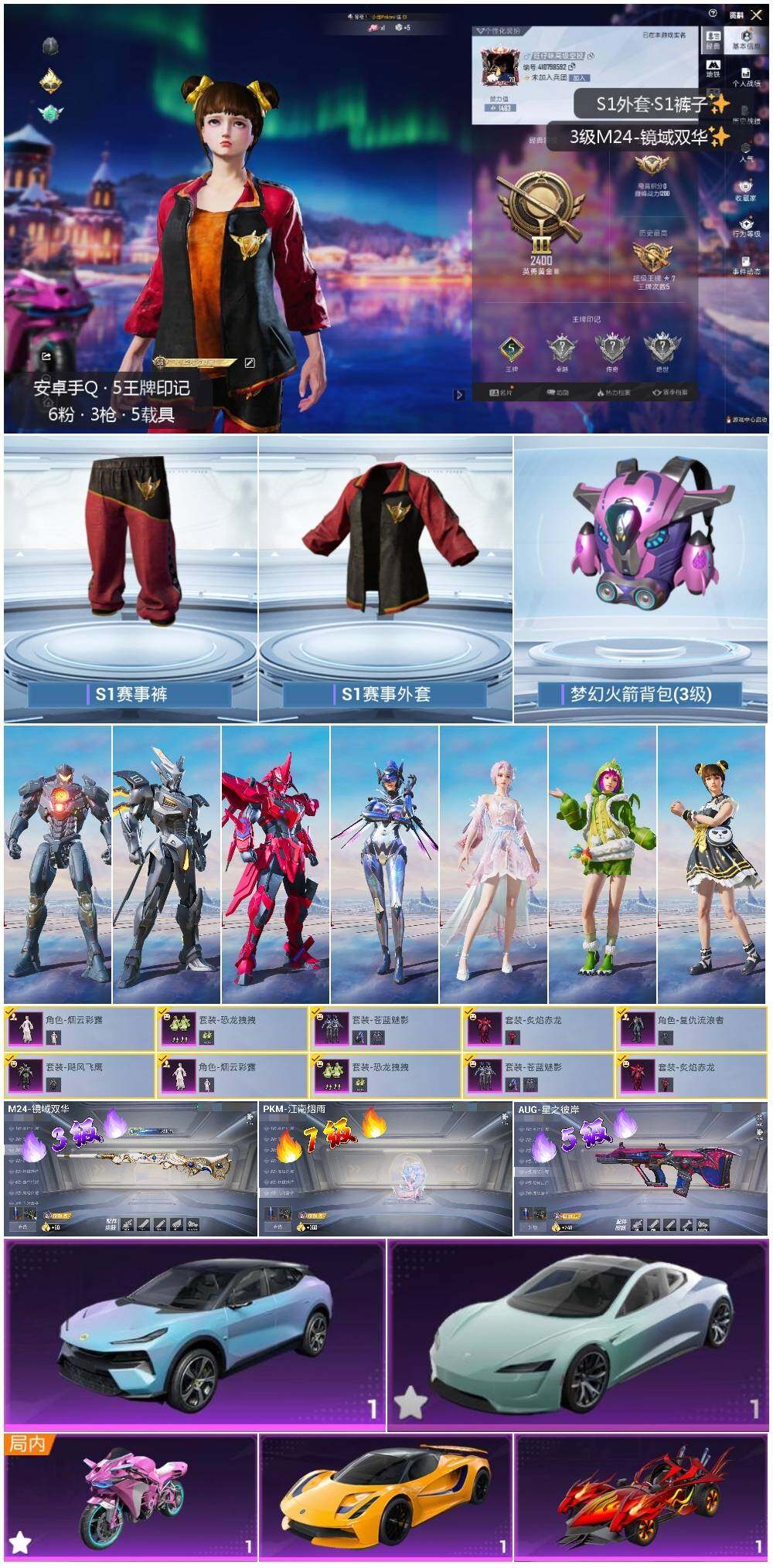 HPLX3413061和平精英账号详情图2 HPLX3413061和平精英账号详情图2