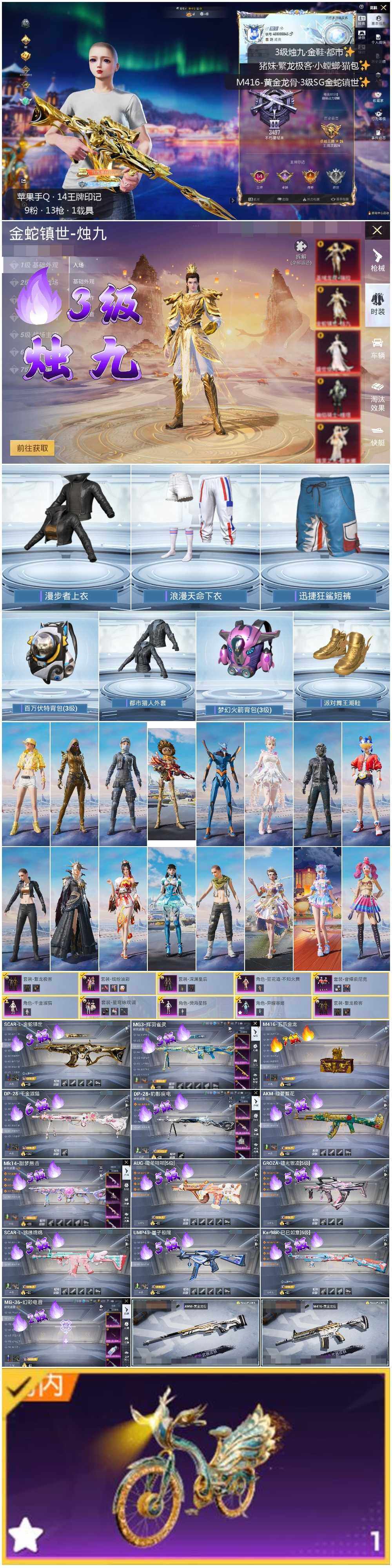 HPLX3406312和平精英账号详情图2 HPLX3406312和平精英账号详情图2