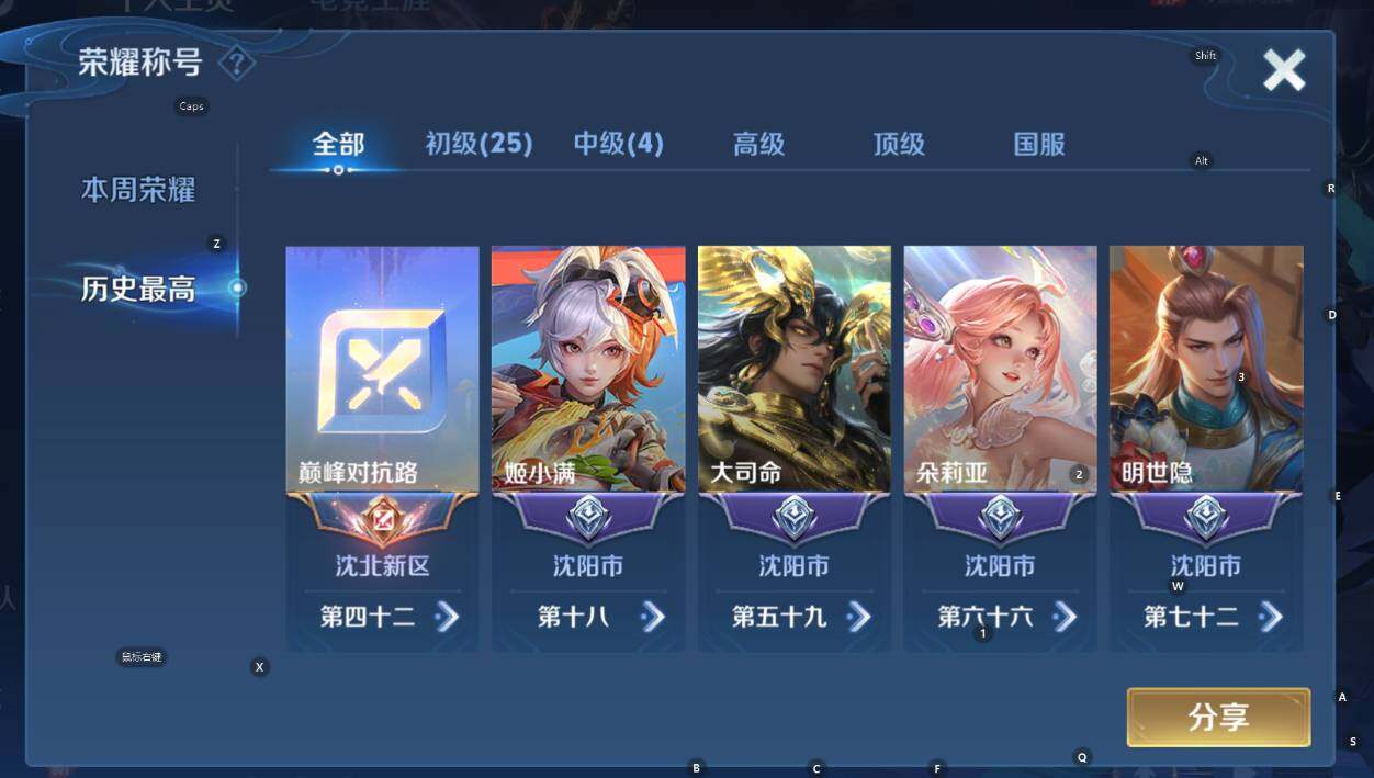 WZCMW3399150王者荣耀账号详情图9