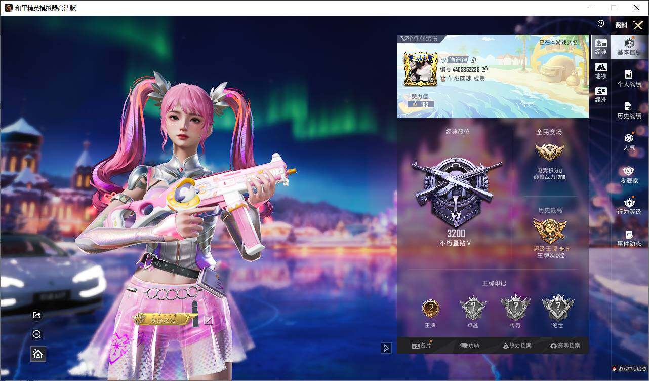 HPLE3406246和平精英账号详情图3 HPLE3406246和平精英账号详情图3