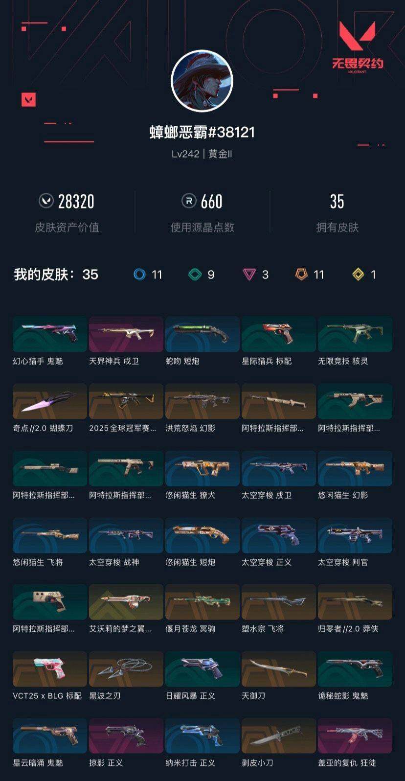 WWQXL326877无畏契约账号详情图4 WWQXL326877无畏契约账号详情图4