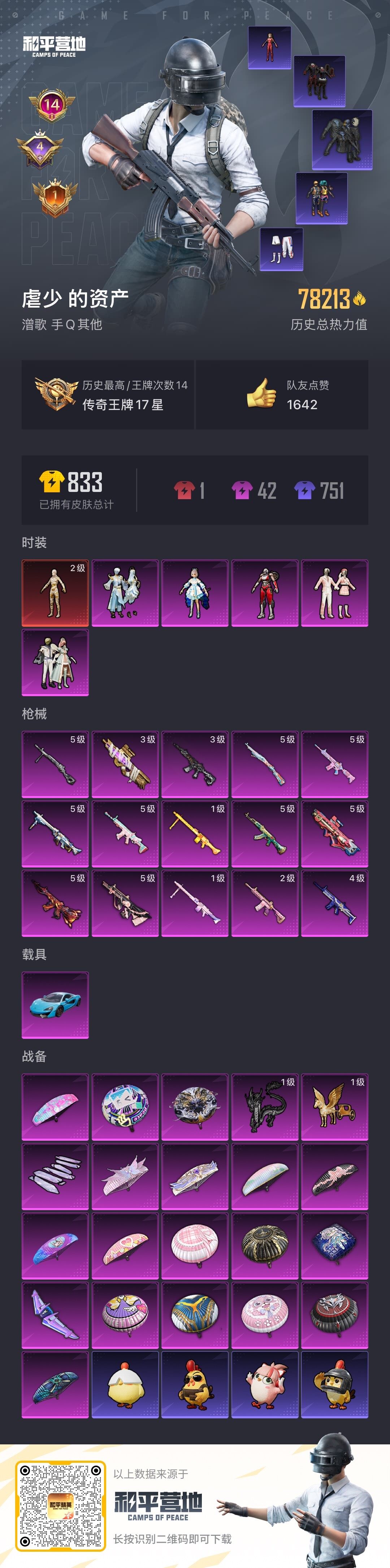 HPCMW3426955和平精英账号详情图2 HPCMW3426955和平精英账号详情图2