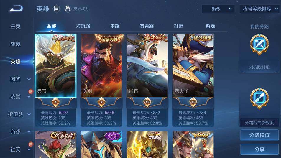 WZ0349704王者荣耀账号详情图9