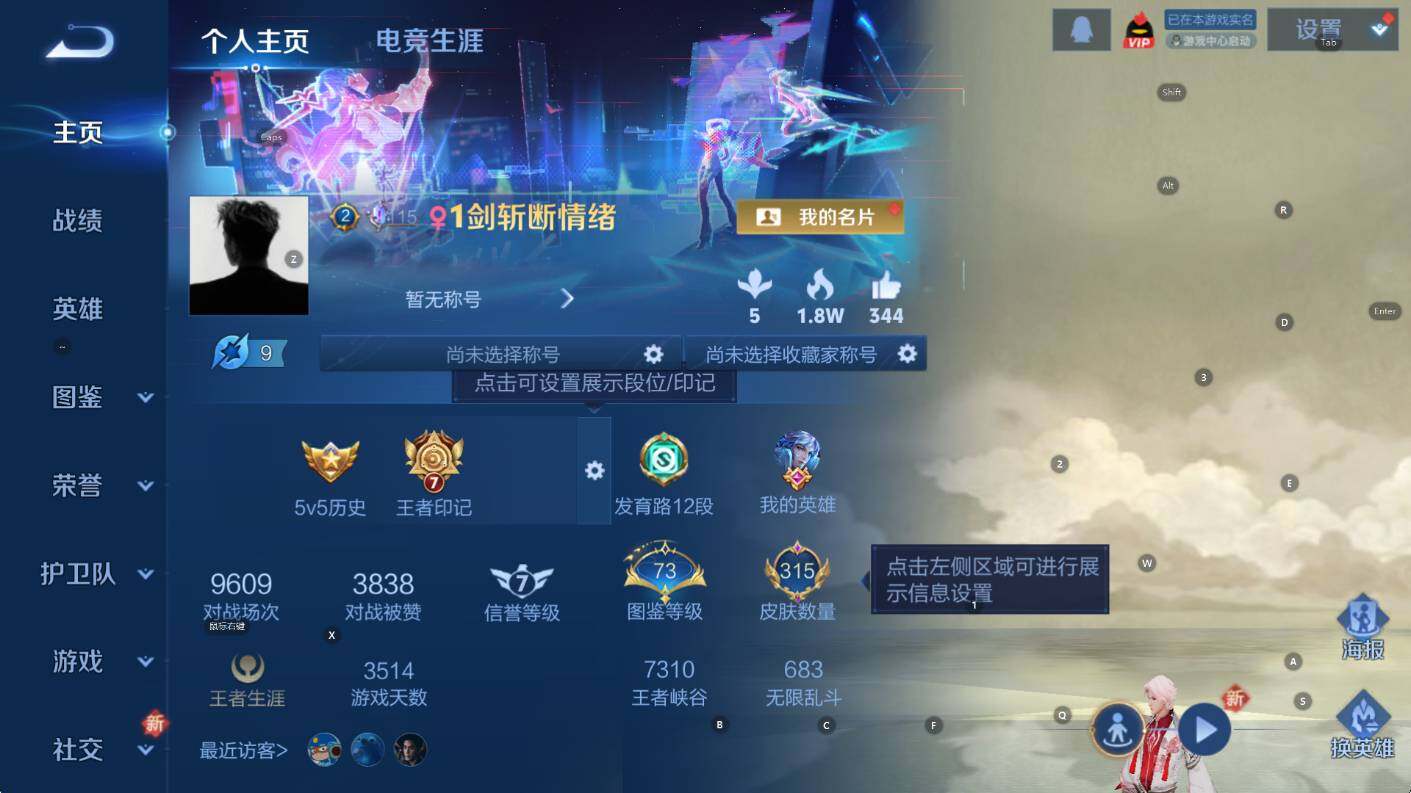 WZCMW3400629王者荣耀账号详情图9